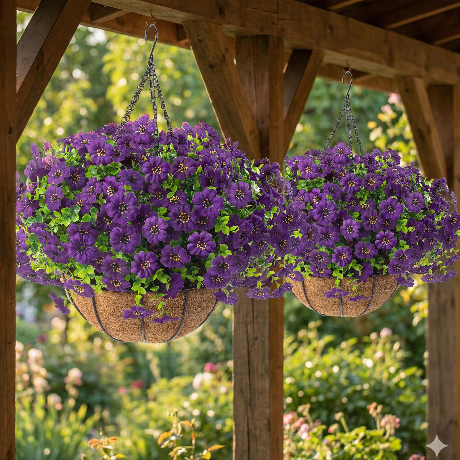 Hananona two hanging baskets setup ready in minutes.