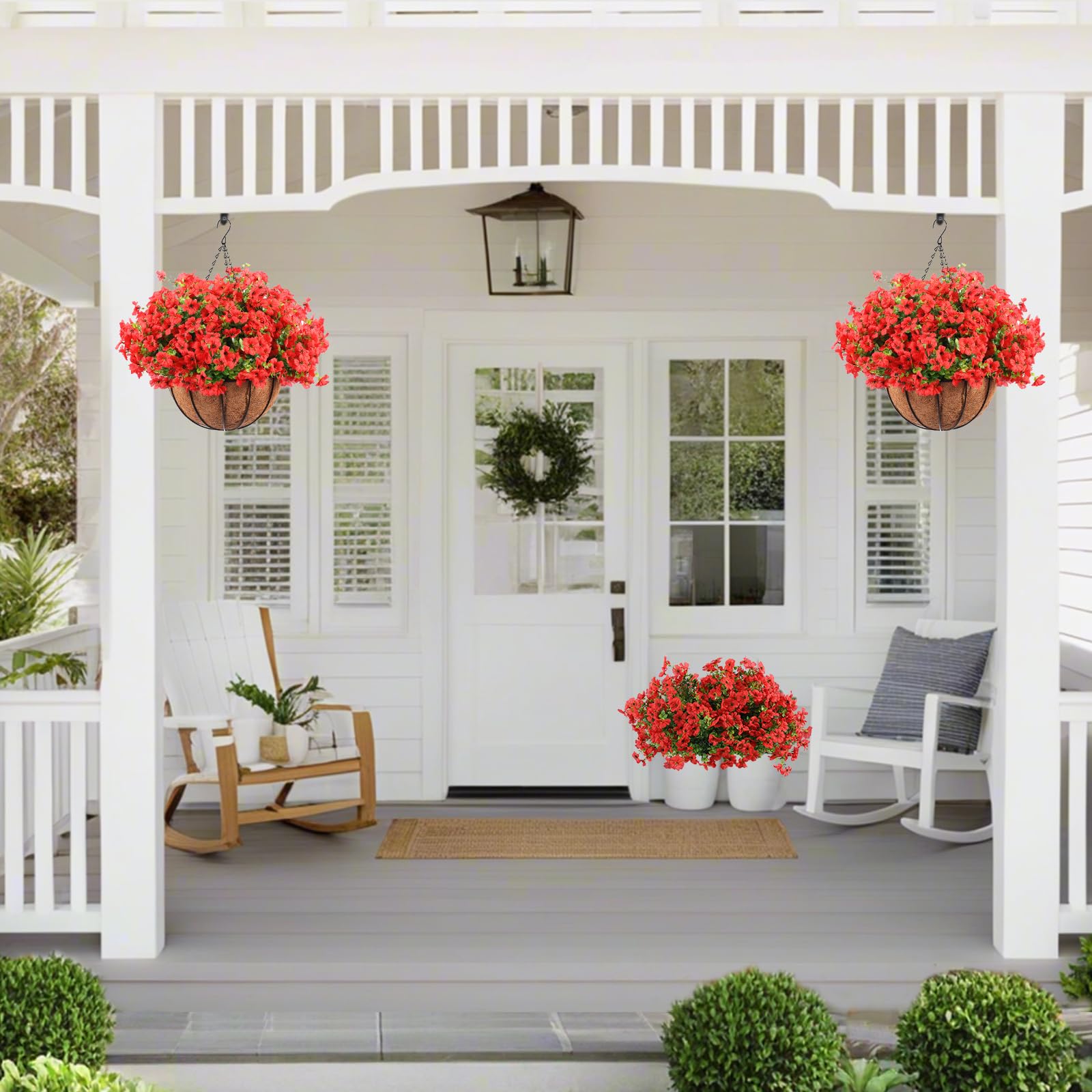 Hananona weatherproof UV-resistant flowers withstand sun and rain.