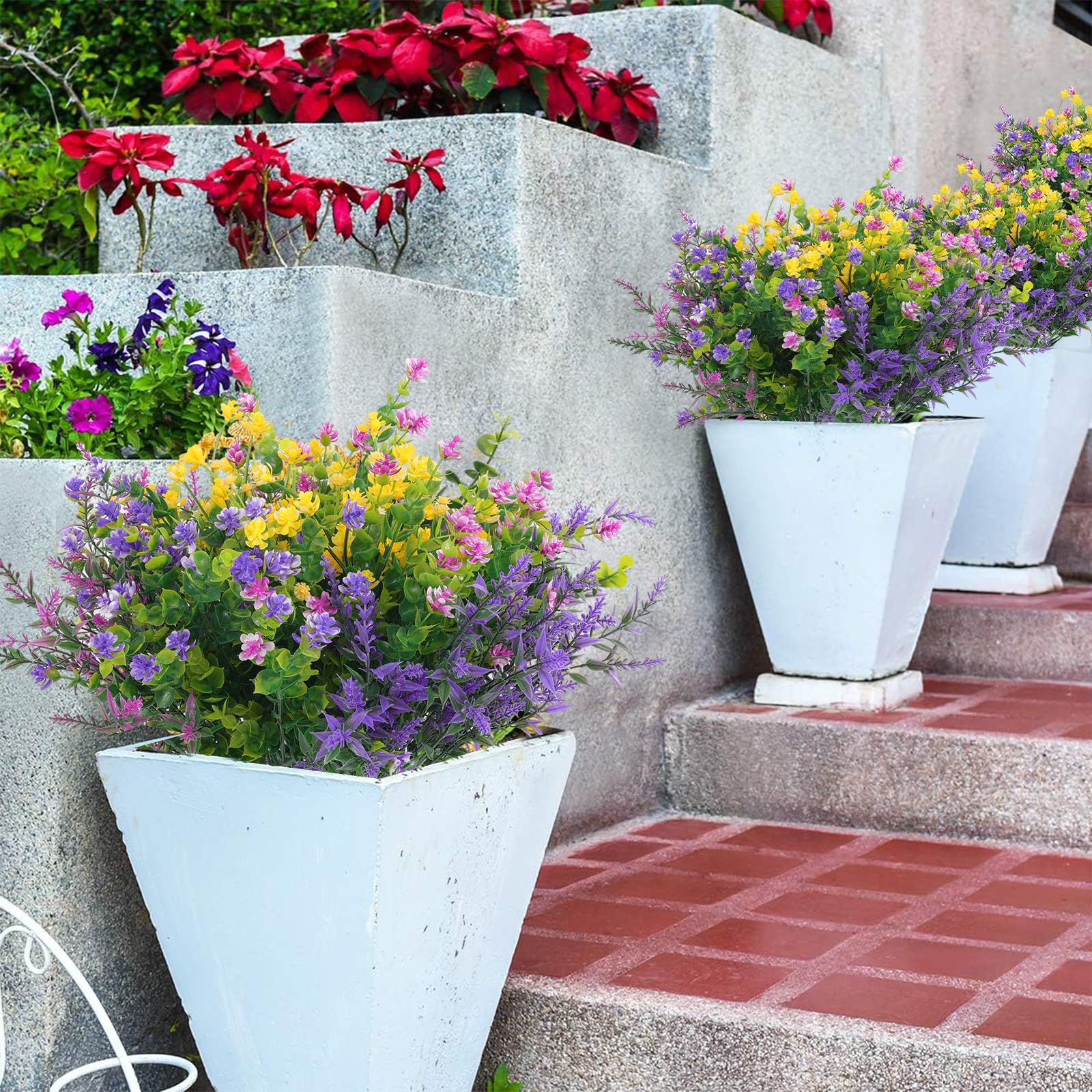 Hananona window decor flowers bring color to interiors.