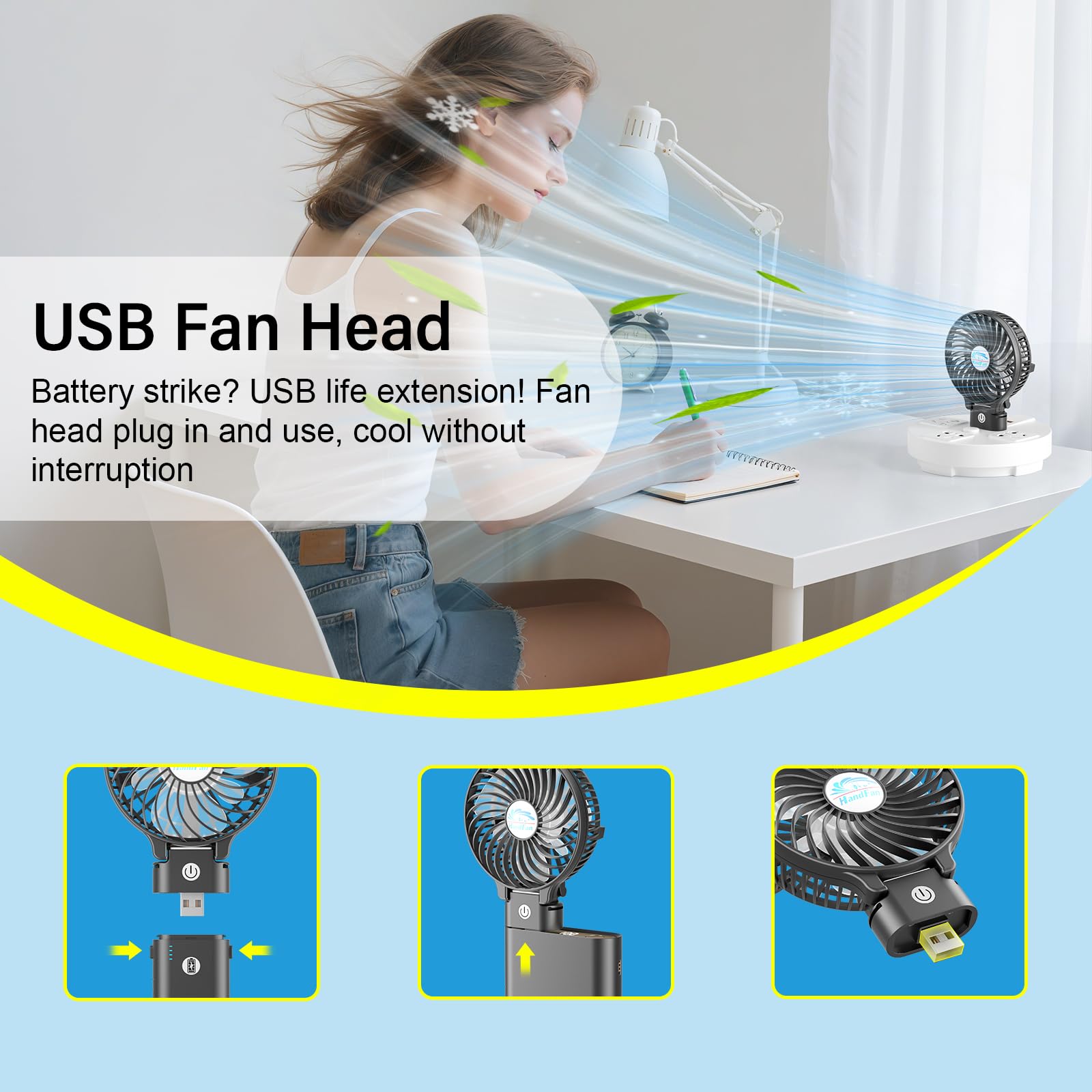 Compact handheld design ideal for travel and everyday use.