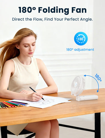 HandFan ideal for Disney parks and outdoor events.