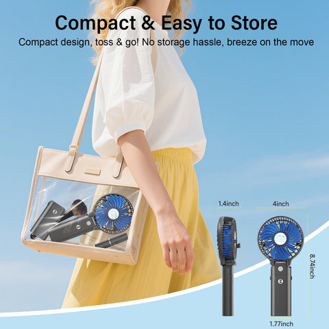 HandFan adapts to travel, office, car rides, and outdoor events for personal cooling