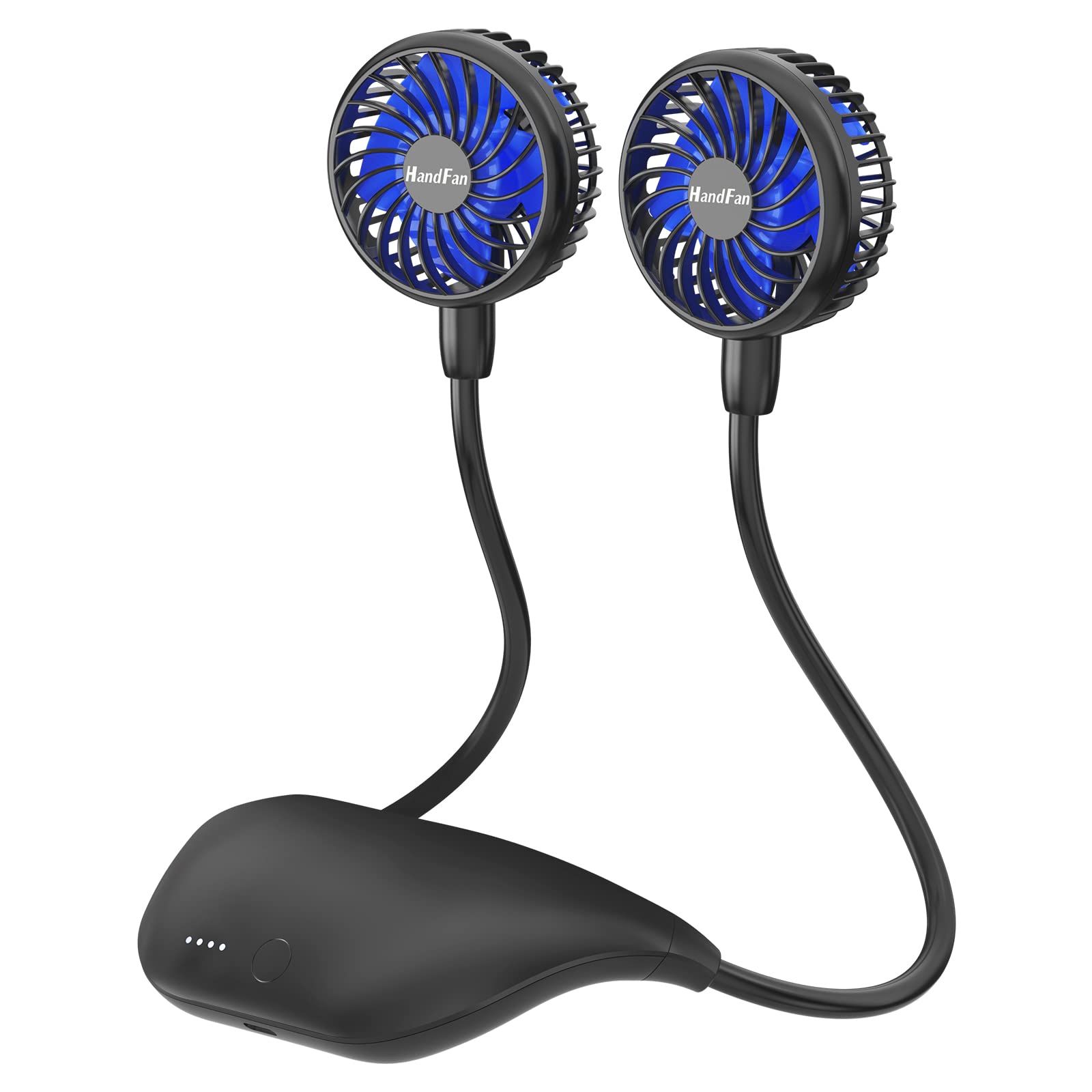 HandFan neck fan wearable cooling keeps you comfortable on the go.