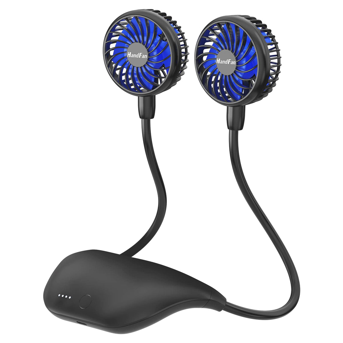 HandFan neck fan wearable cooling keeps you comfortable on the go.