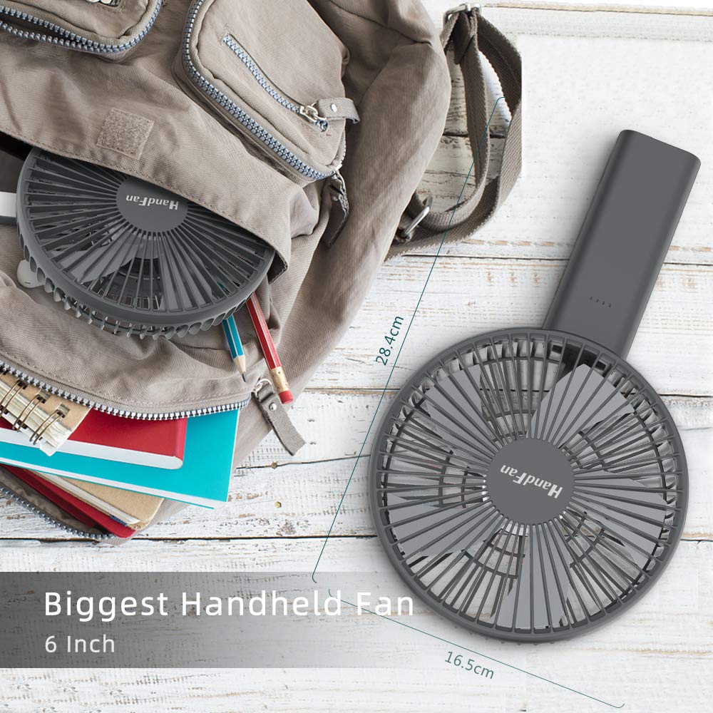 HandFan's portable design is ideal for travel, outdoor events, or office use.
