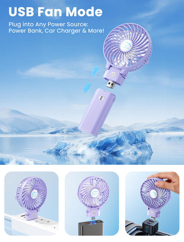 HandFan-usb-recharge enables convenient top-up from a computer or power bank.