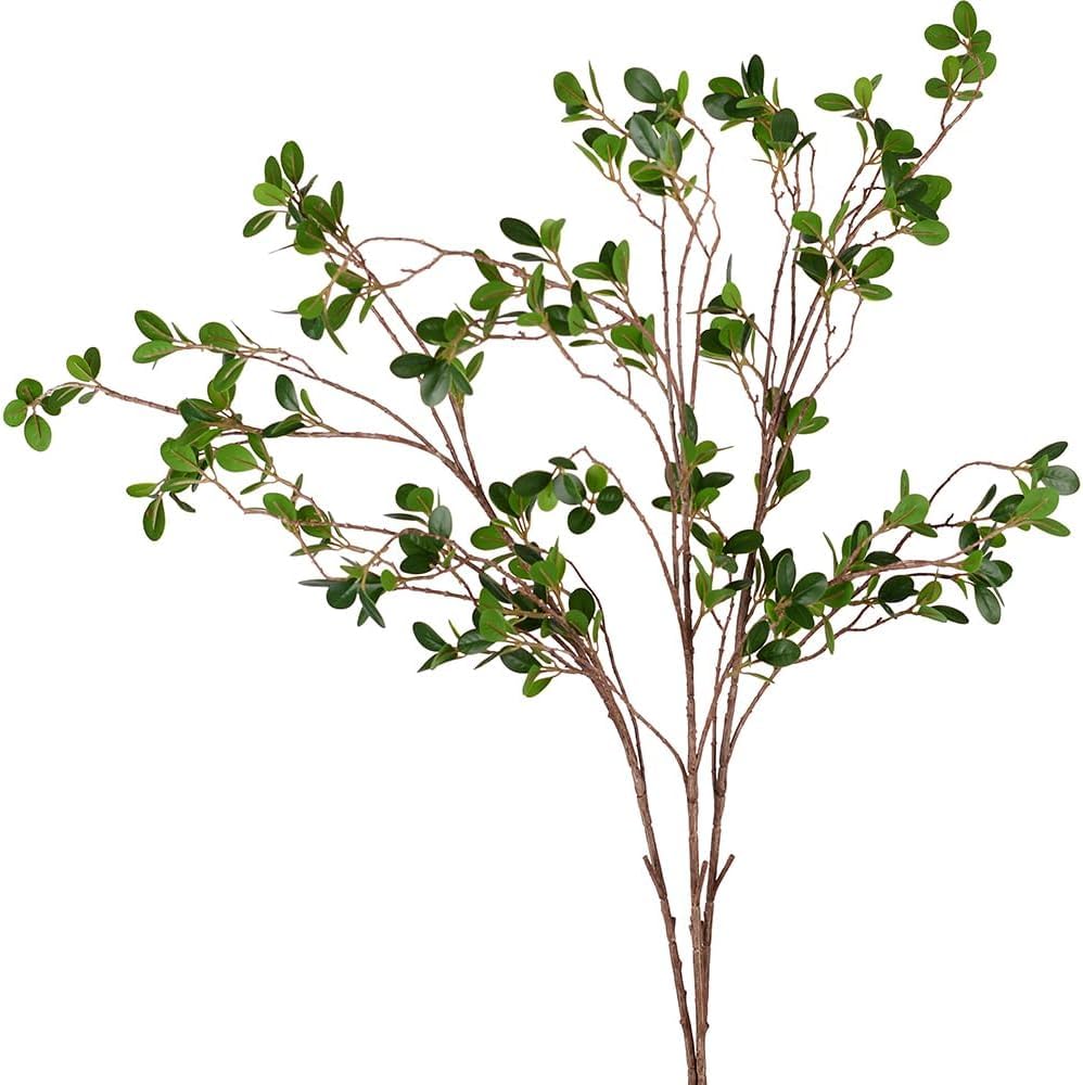 HANDIC 6pcs faux stems packaging showcases ready-to-use decor.