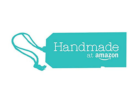 Back adhesive of HANDMADE WITH LOVE BY FATIMA Monica frame shown for easy installation.
