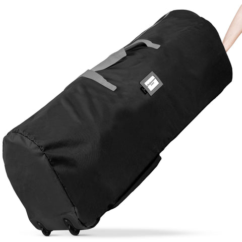 Handy Laundry rolling bag offers 7.5-foot capacity for holiday tree storage.