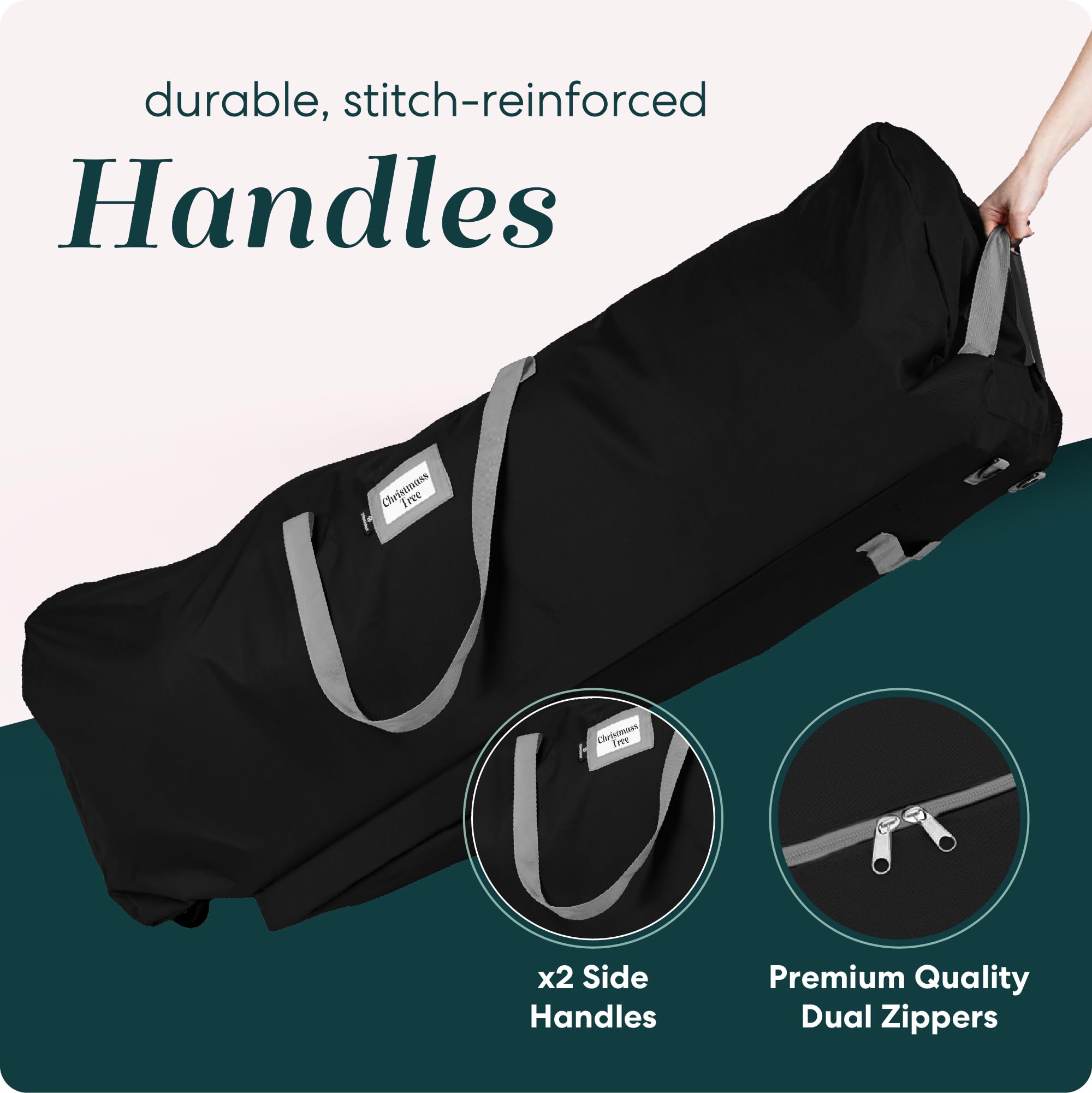 Wall-hanging hook option saves floor space when not in use.