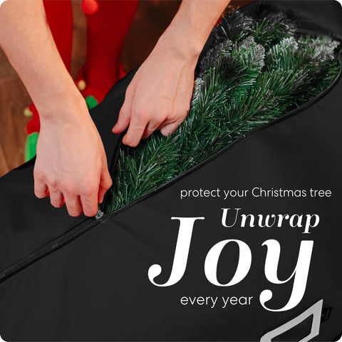 Zipper closure keeps contents secure during storage and transport.