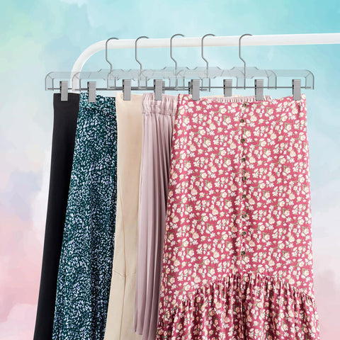 Hanger Central clear finish adds modern appeal to wardrobes.