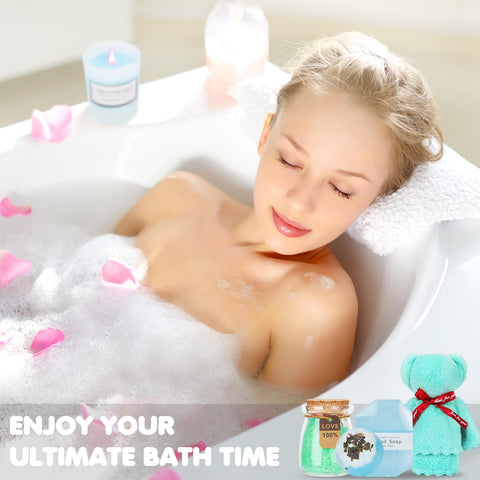 Hangerspace bath bomb for a soothing, aromatic soak.