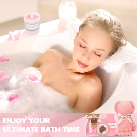 Hangerspace bath bomb for a soothing bath experience