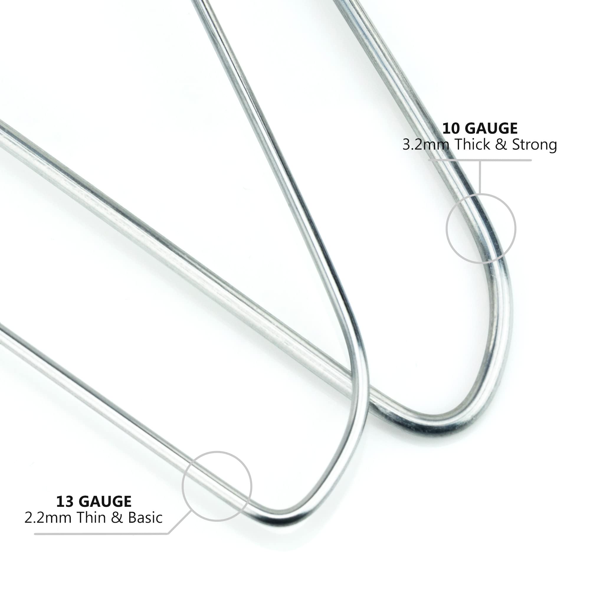 HANGERWORLD bulk pack 50 hangers, great value for home and store use