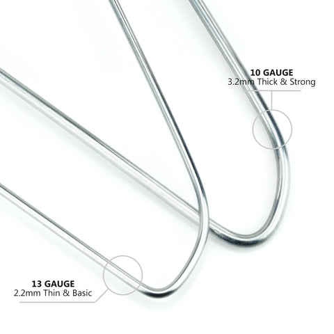 HANGERWORLD bulk pack 50 hangers, great value for home and store use