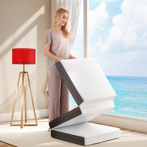 Hanherry travel-use mattress supports camping and RV stays with comfort.