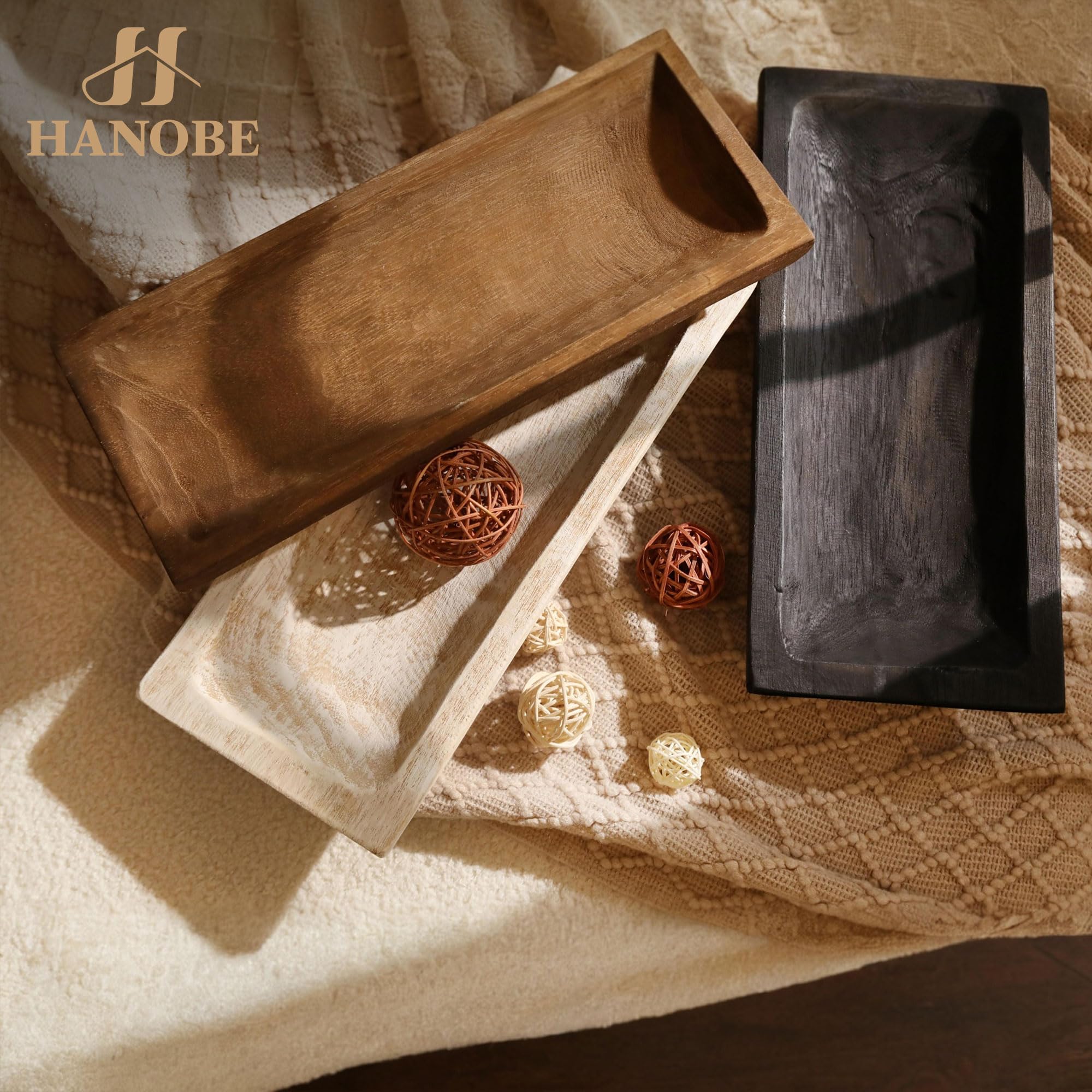 Hanobe dough bowl gift-ready decor for housewarming or holidays