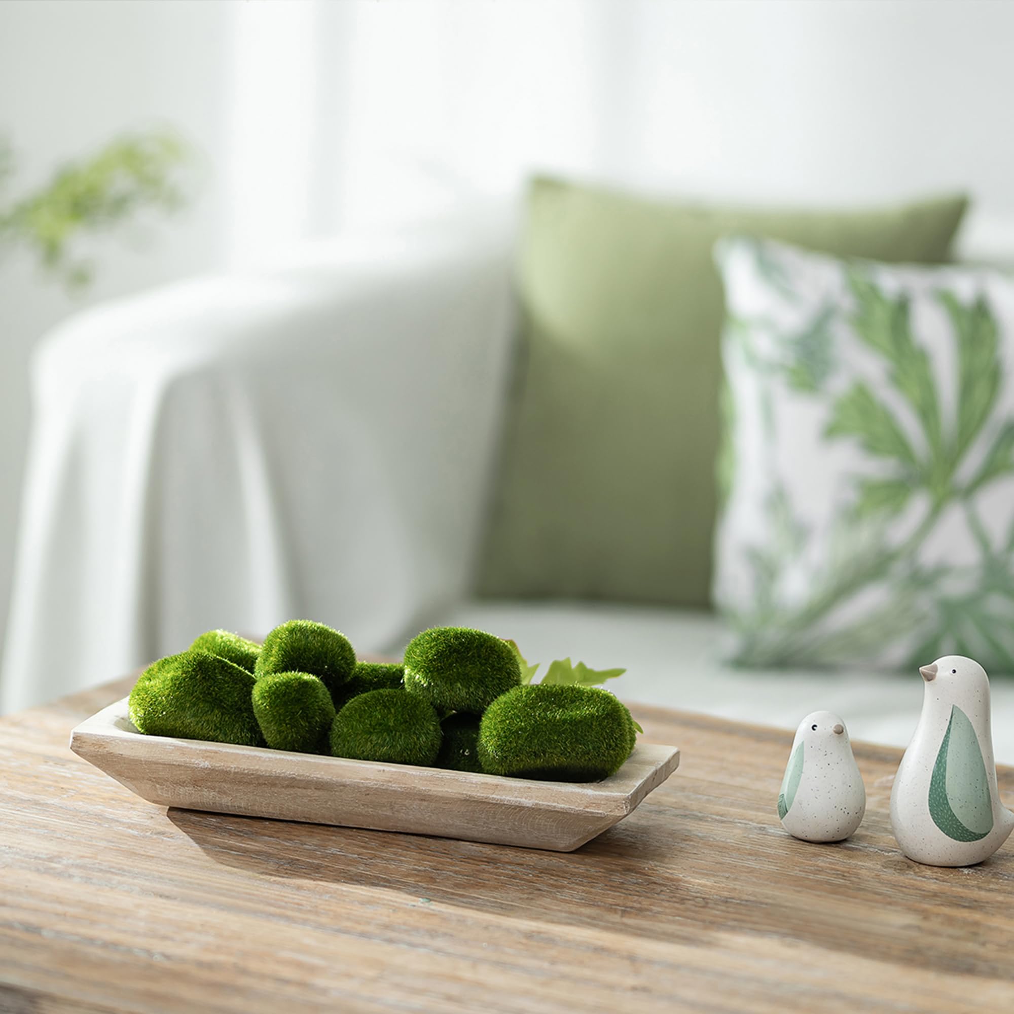 Hanobe dough bowl natural grain detail highlights rustic centerpiece potential