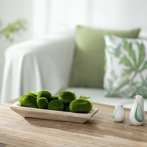 Hanobe dough bowl natural grain detail highlights rustic centerpiece potential