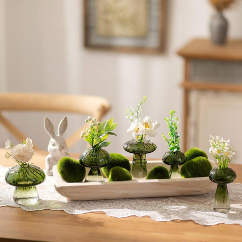 Hanobe dough bowl table centerpiece for dining room or living area