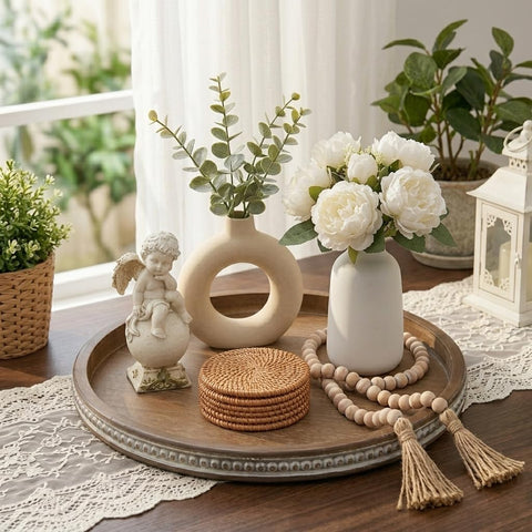 Hanobe gift-ready tray ideal for housewarming celebrations.