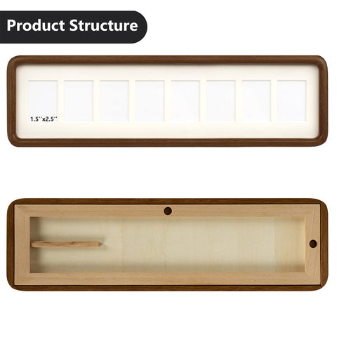 Hans 4x16 collage frame designed for wall hanging or desktop display