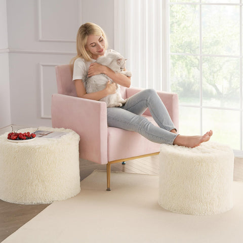 Hansleep cat-friendly pouf offers a cozy resting spot for pets.