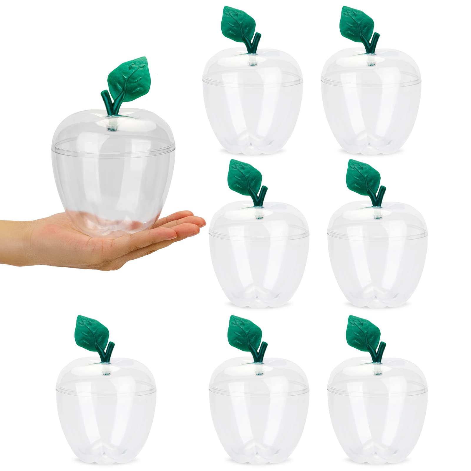 HANZE large apple container front view for stylish display and storage
