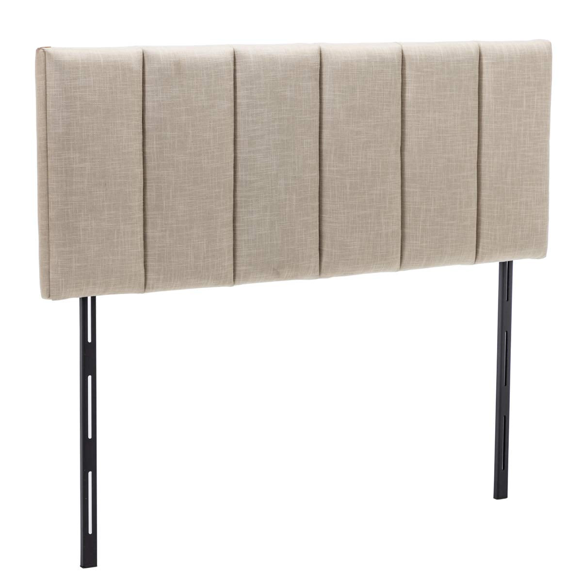 HAOBO Home headboard mounts securely with 3-hole legs for stable alignment.