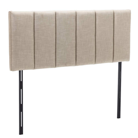 HAOBO Home headboard mounts securely with 3-hole legs for stable alignment.