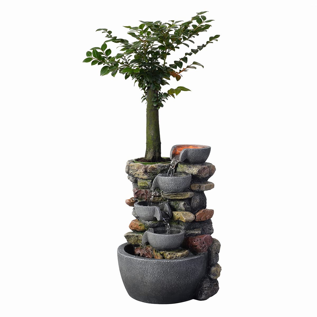 Haobos fountain plug-in setup for instant use