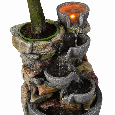 Haobos indoor fountain enhances home or office décor