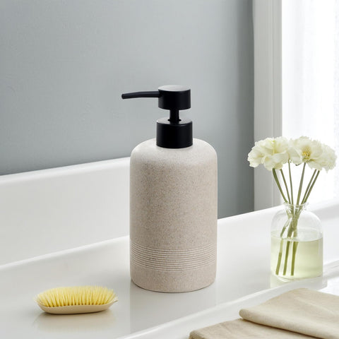 Haocoott 400ml pump with black ABS head for mess-free dispensing.