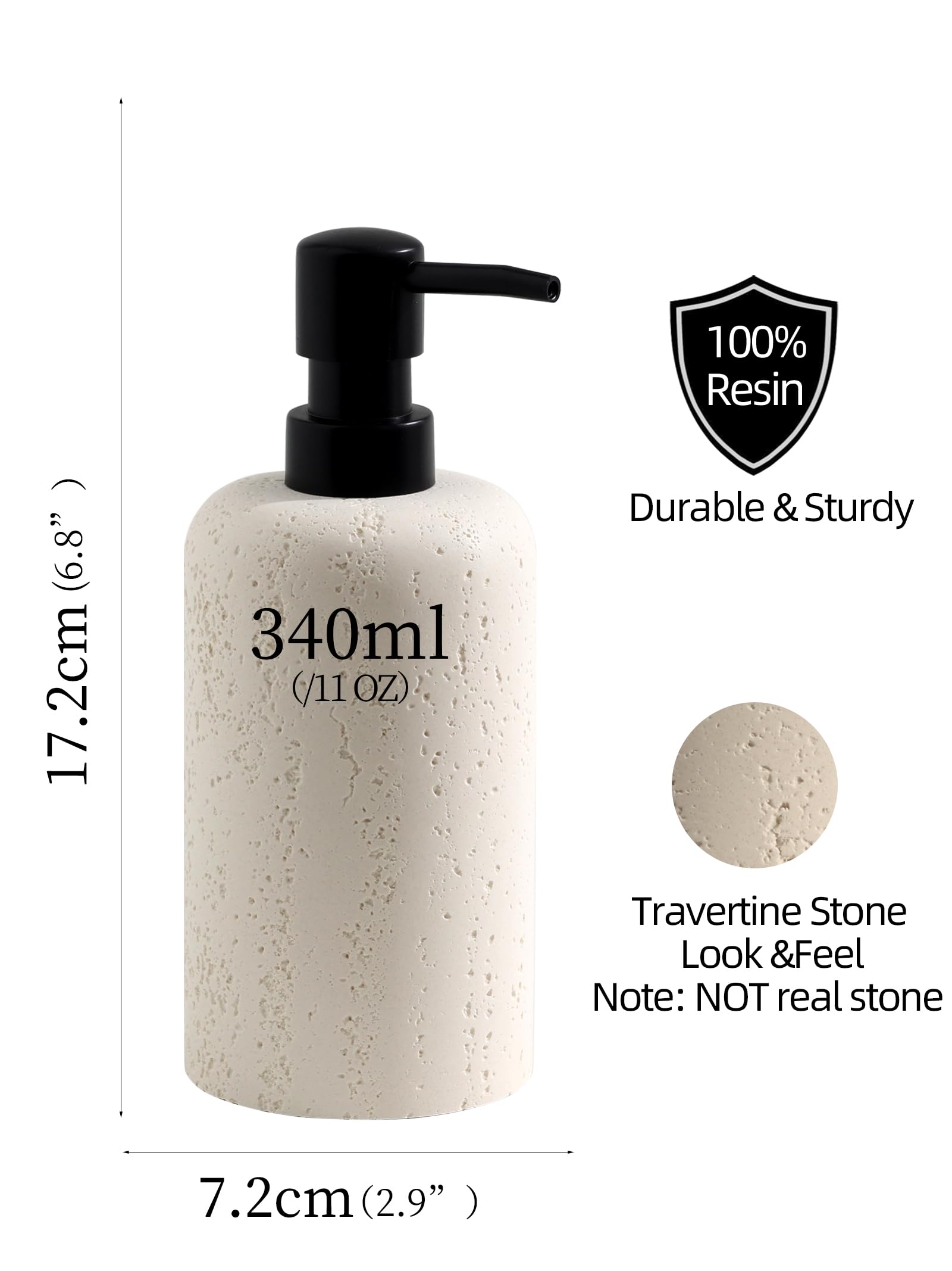 Elegant Haocoott bottle complements kitchen and bathroom decor