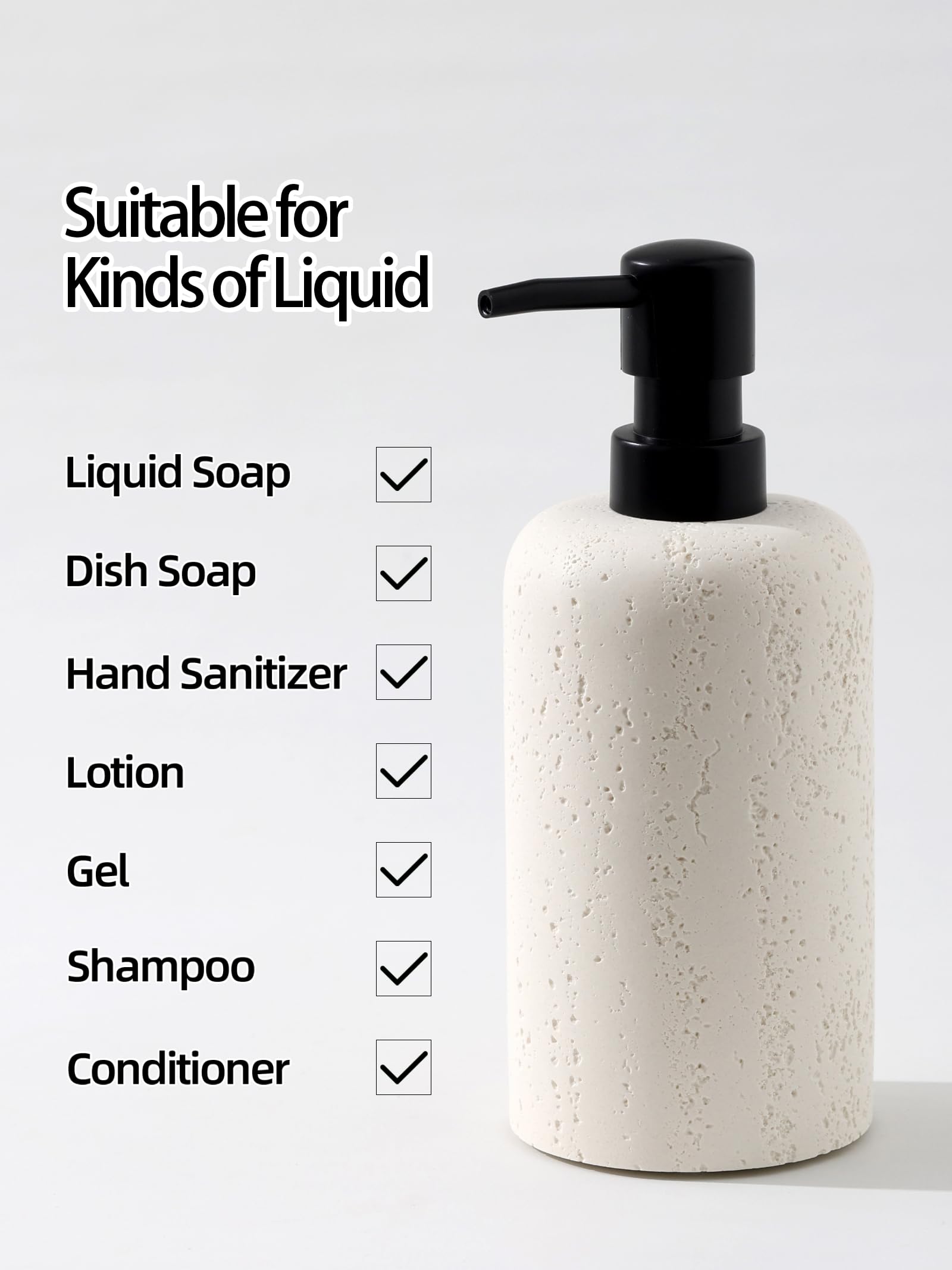 Dual-pack Haocoott dispenser ideal for shampoo and body wash