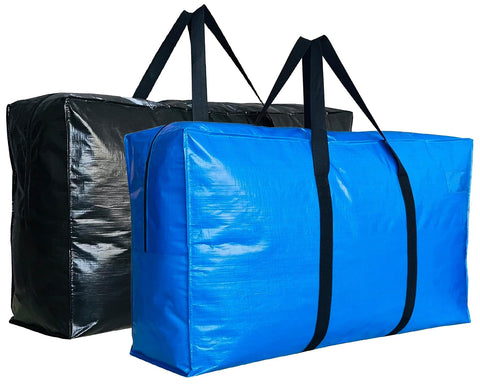 HaoHakka 60-gallon storage duffel bag; oversized capacity for bulky items on moving days.