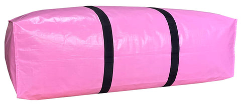 HaoHakka foldable duffel; flat when empty saves loft storage space.