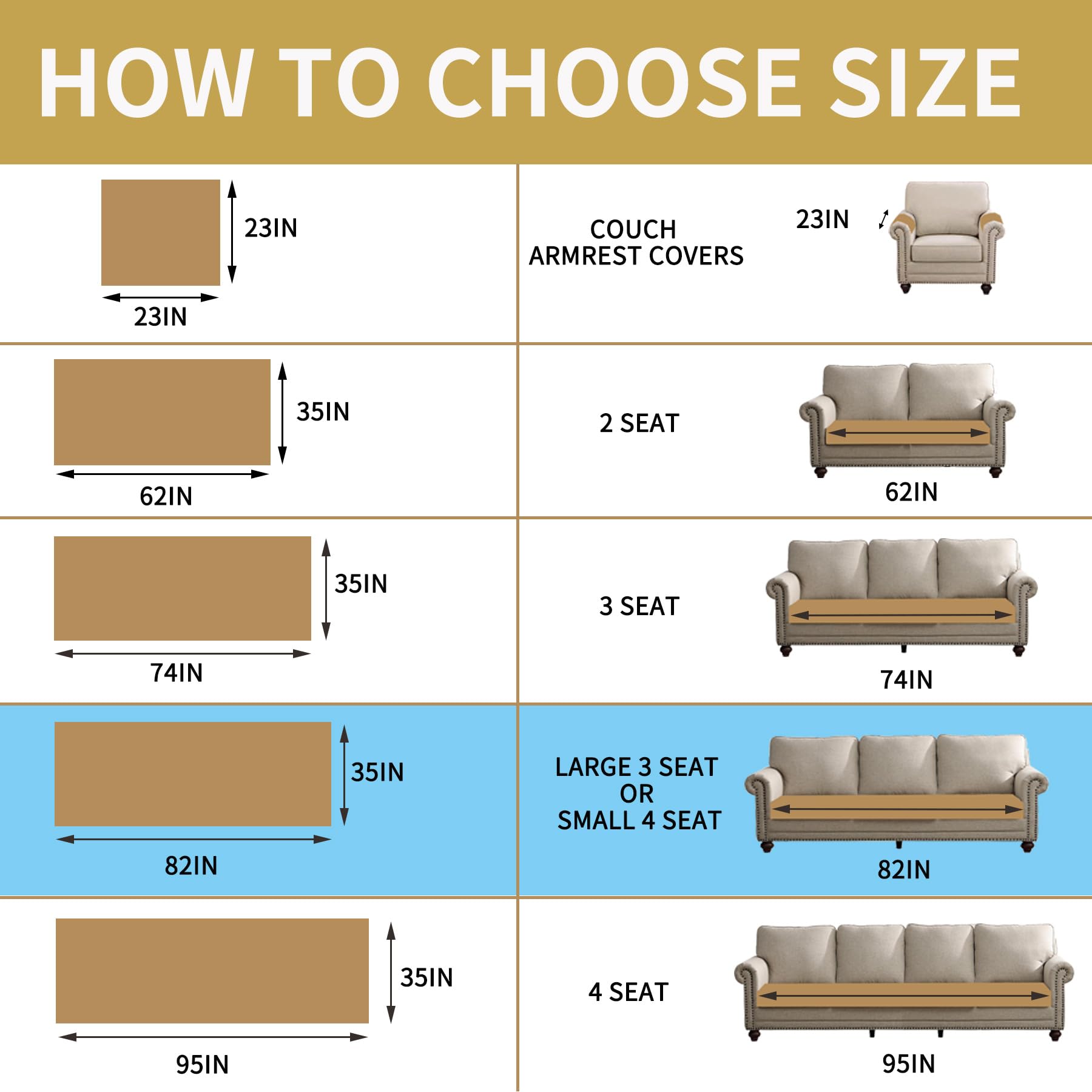 HAOMAIJIA machine-washable couch cover for quick, easy cleaning