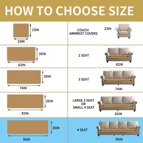 HAOMAIJIA 3-cushion sofa fit provides a snug, balanced look.