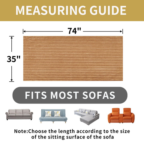 HAOMAIJIA easy clean couch cover simplifies cleaning.