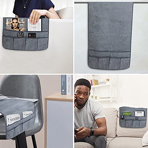 HAOMAIJIA easy-install armrest organizer fits most furniture