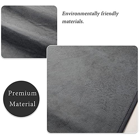 HAOMAIJIA faux leather armrest organizer adds premium look and durable storage