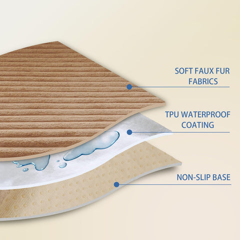 HAOMAIJIA nonslip couch cover stays put during use.