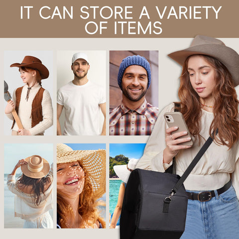 HAOPENGYOU cedar pockets help keep hats fresh and protected