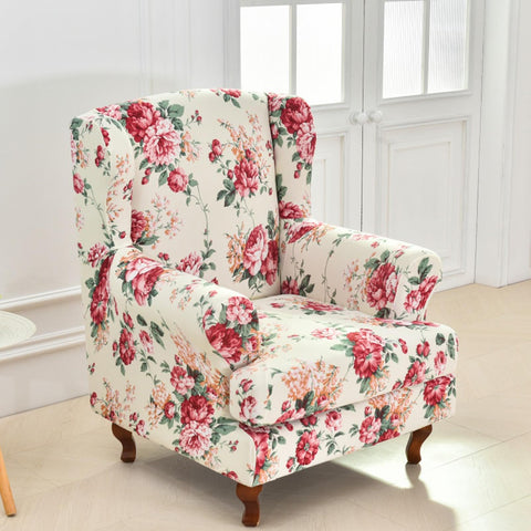 HAOYONG two-piece slipcover set updates chair without replacing it