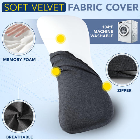 Hapiclody dimensions 23x10x2.4 inches provide precise back support.
