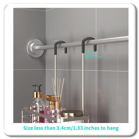 HapiRm anti-slip cover keeps the rack secure during showers.