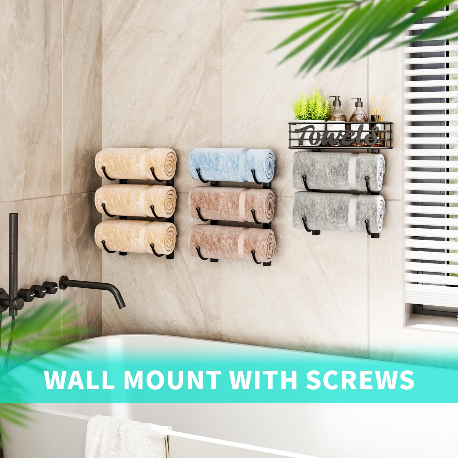 Anti-swing design with adhesive pads prevents movement on HapiRm rack