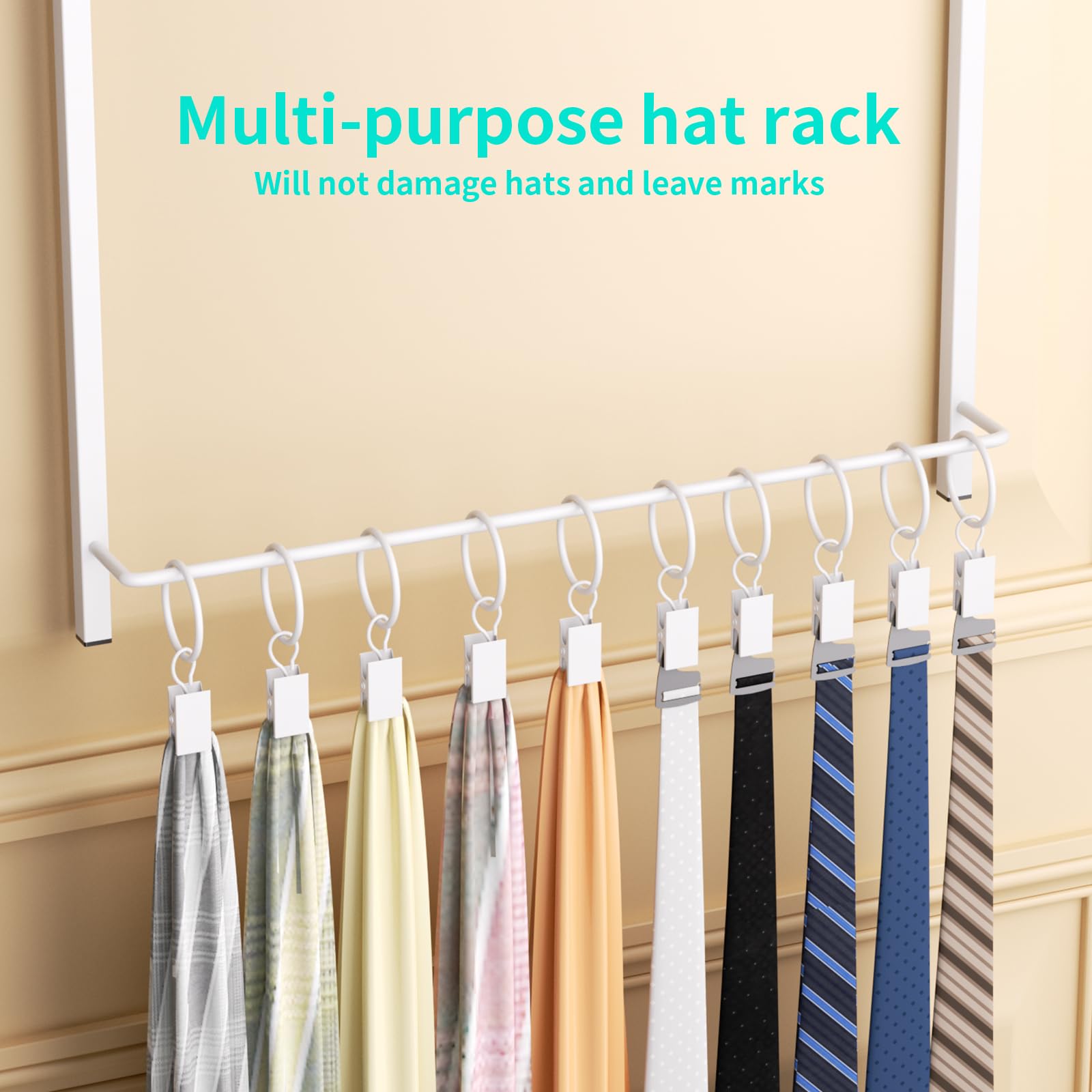 HapiRm decorative and functional hat rack enhances room organization